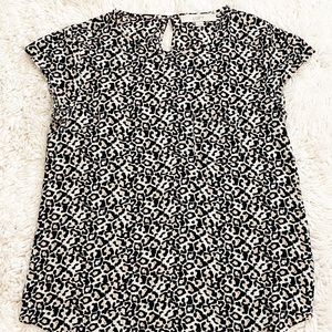 LOFT leopard print top